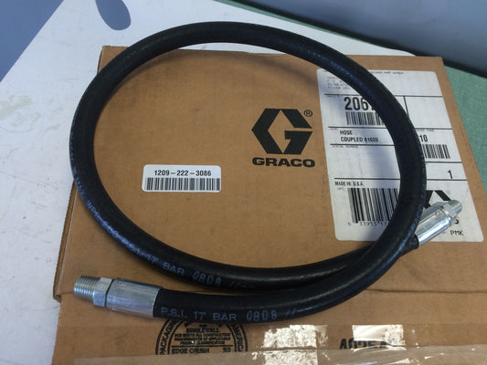 Graco 206749 Coupled Hose,1/4" Diameter,1/8",1/4" Npt,Graco 2328,1/4" 61-020,By