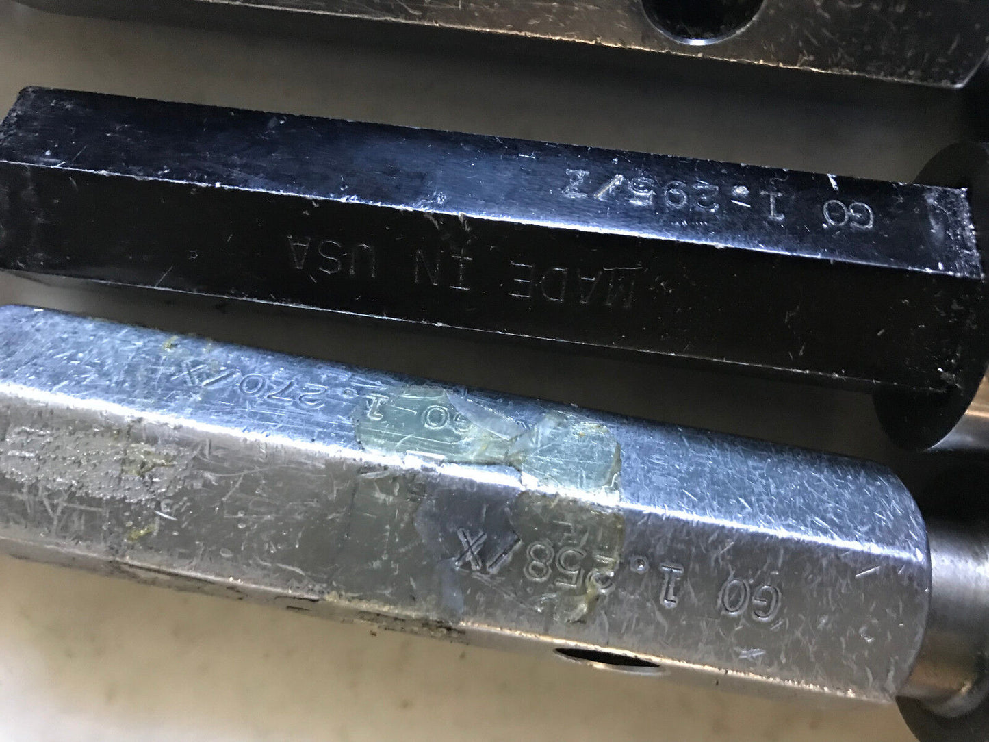Lot Plug Gage Go Nogo Van Keuren 1.258,1.270,1.295,1.302,1.28125,Es