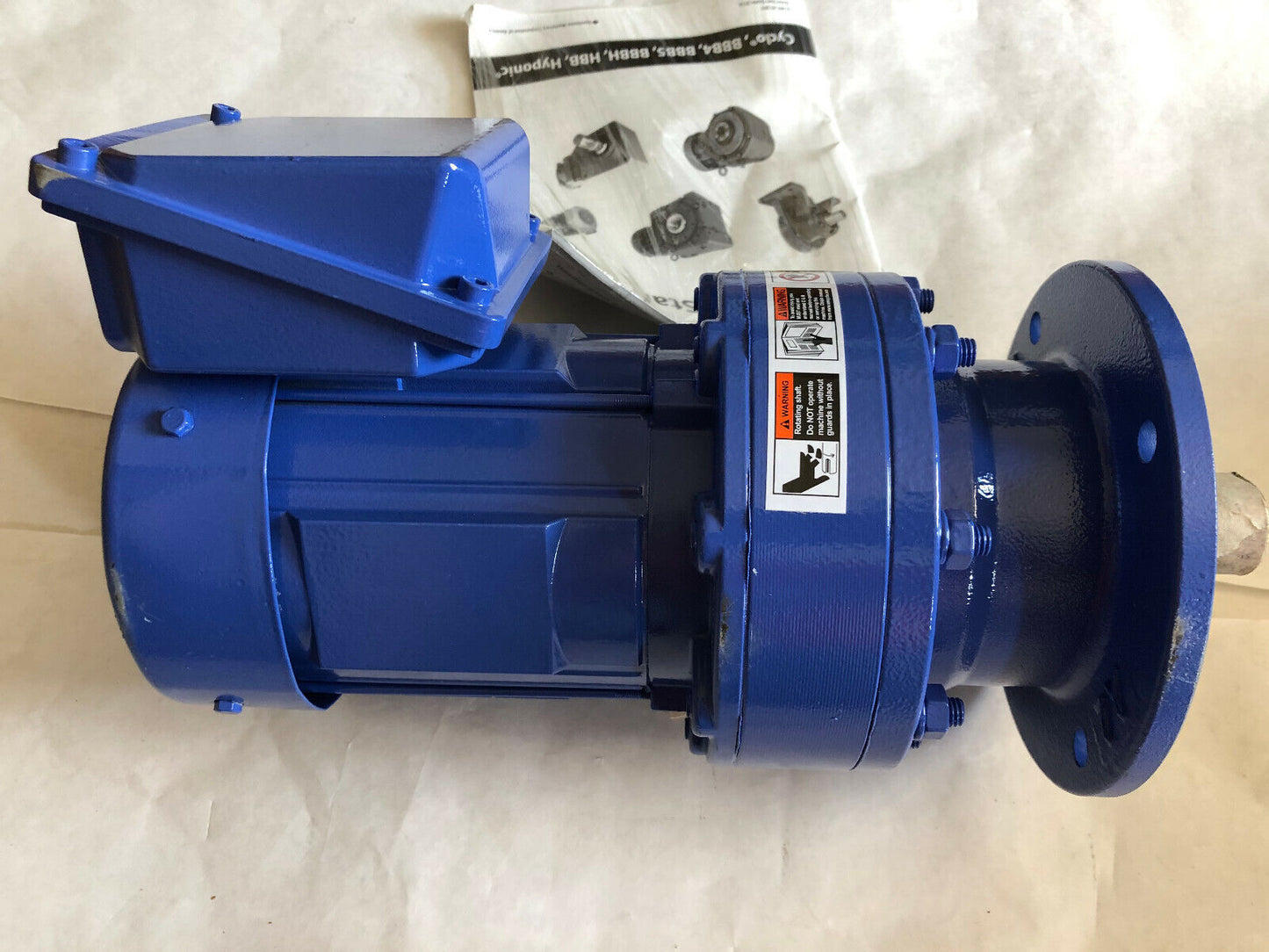 New Sumitomo Cnvm02-6105Yb-119,Pa247876 3-Phae Induction Motor,1/4Hp,Ratio119,Fe