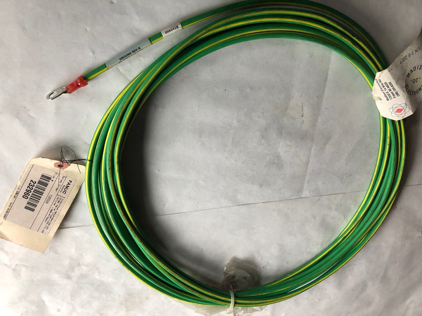 New Fanuc  Ee-3287-116-010, Po# 430221 Cable,Eh