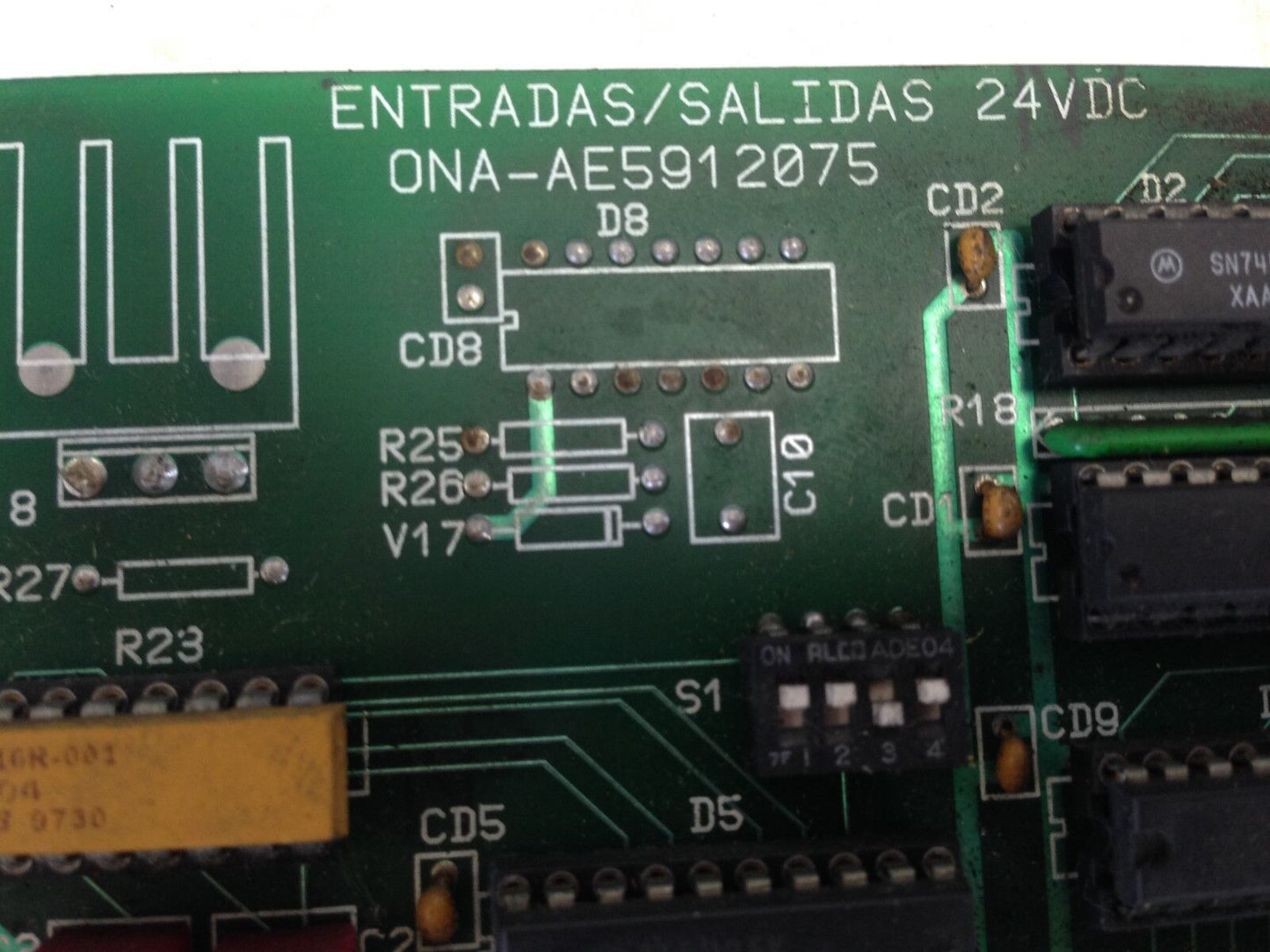 Ona-Ae5912075 Entradas/Salidas 24Vdc    Pc Board,Bk