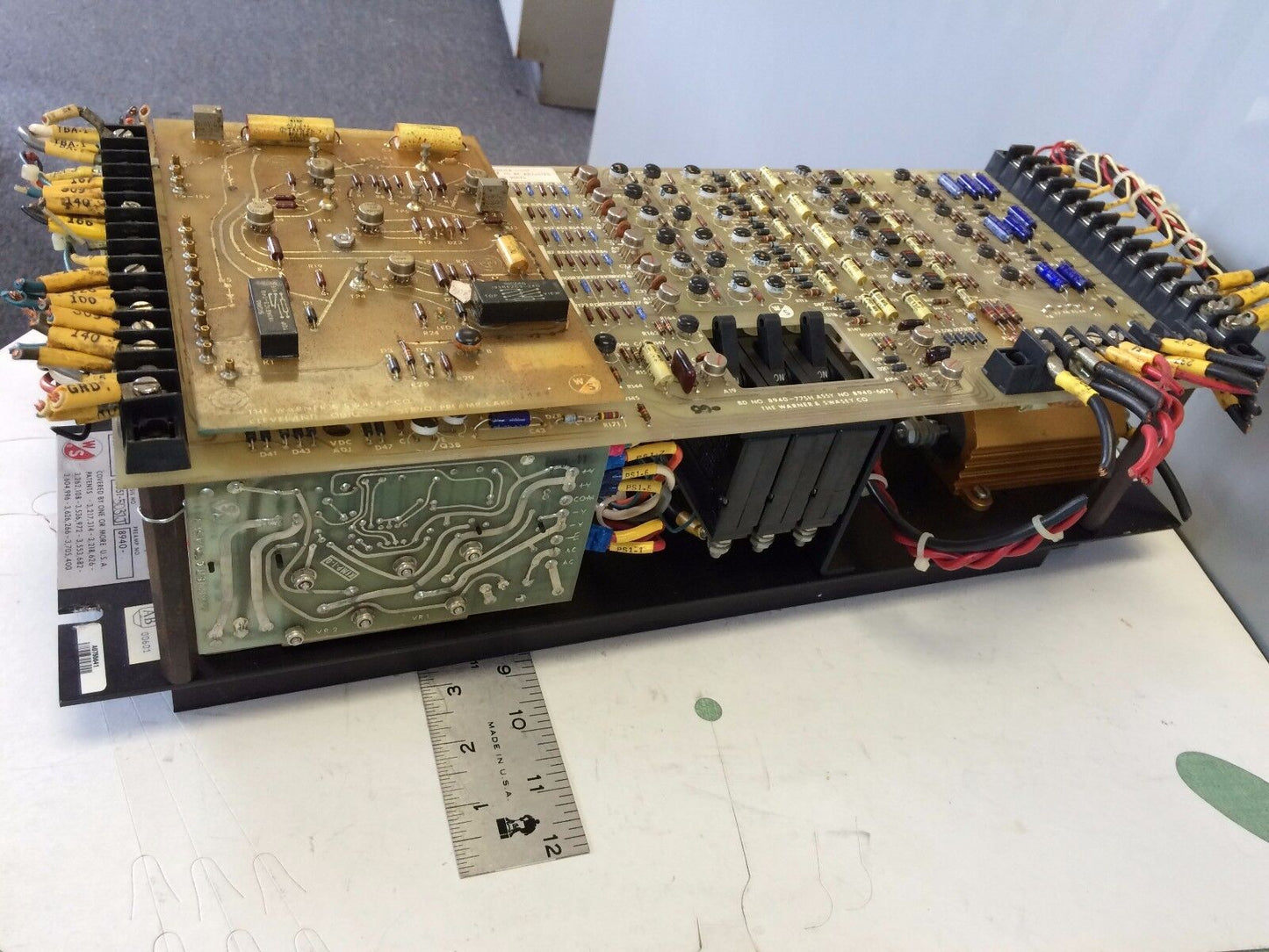 Warner & Swasey 5351-5037J Dc Servo Drive,8940-775H,8940-856E,8940-6675,Cu