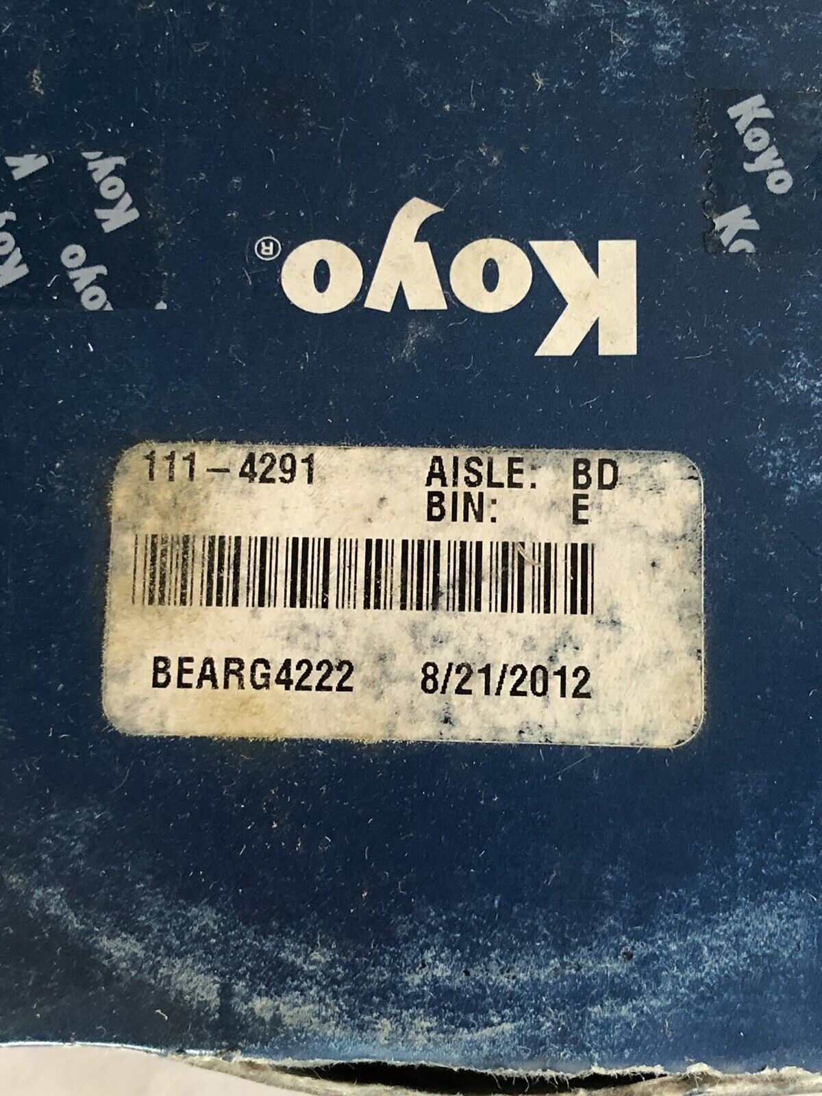 New Koyo Bearings 7312B-5Gc3  7312B,111-4291,Dh