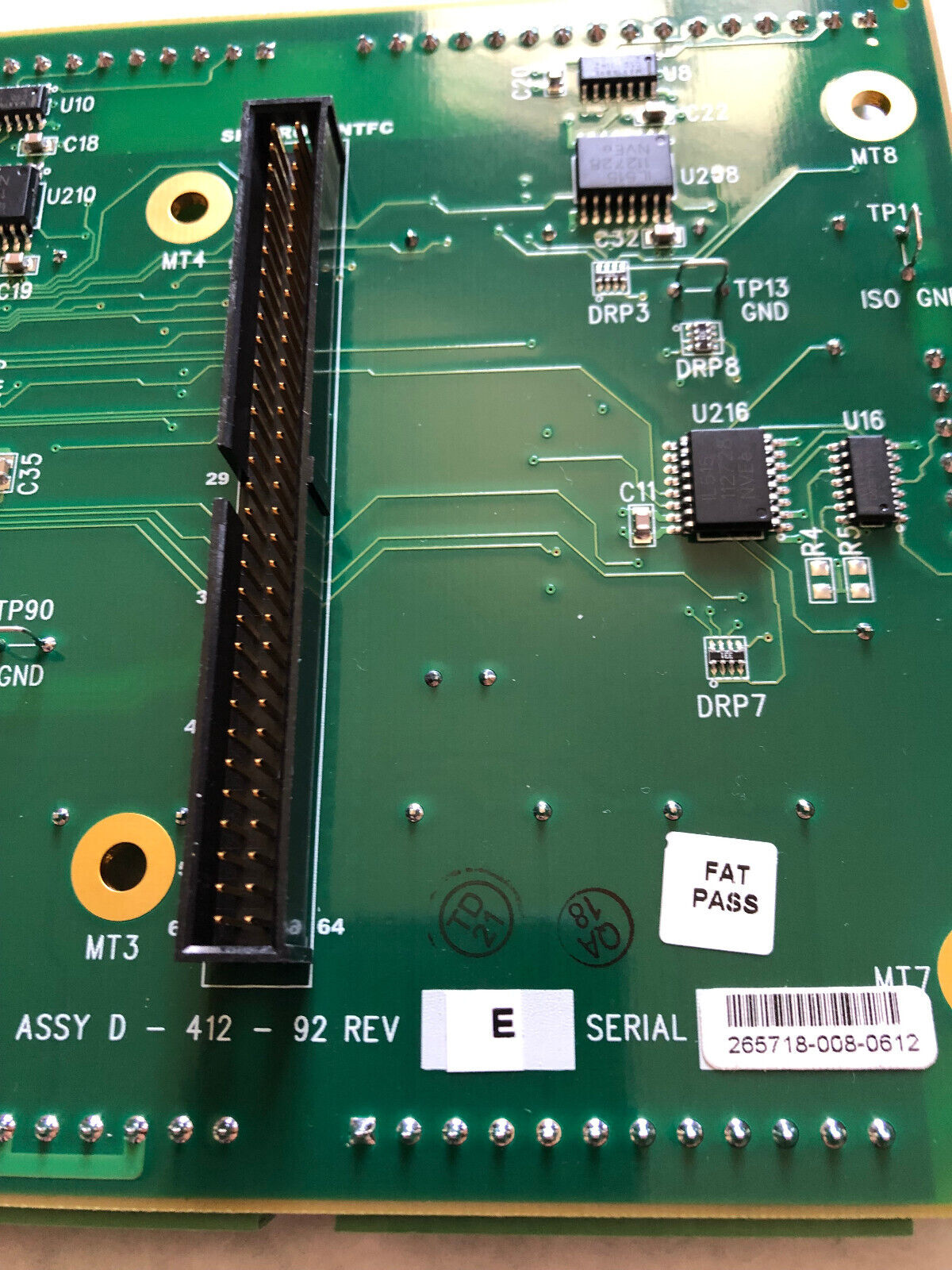 New Teledyne D-412-92 Taptone D-412-92 Rev E,D41292,T1000 Interface Processor,Cw