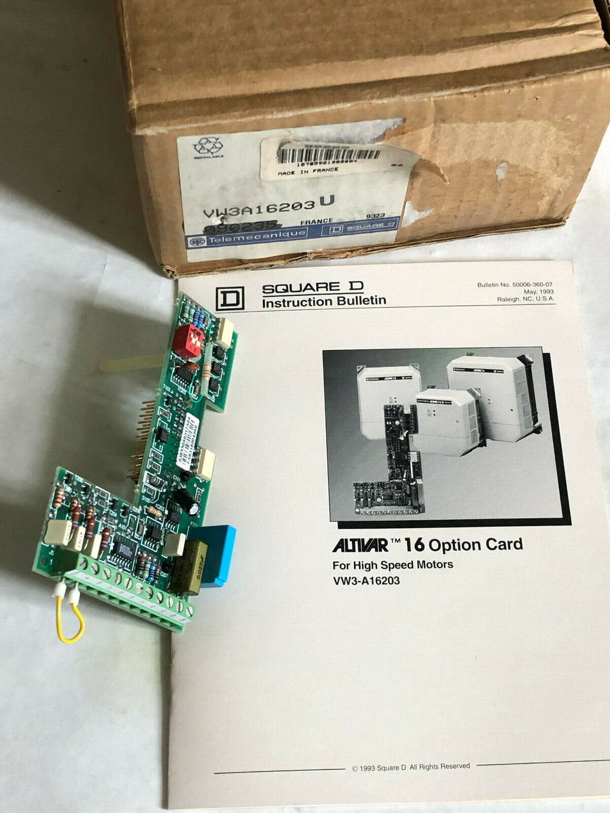 New Square D Vw3a16203,Telemecanique 03855060312A04 Controller,Df