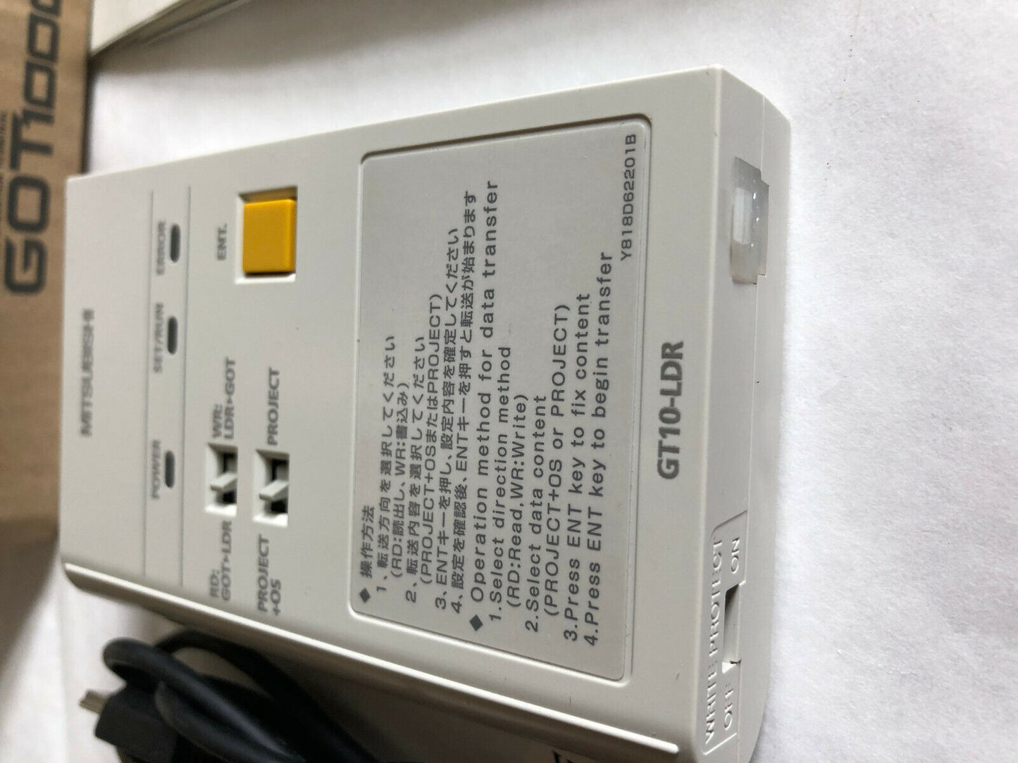 New Mitsubishi Electric Gt10-Ldr Program Loader. Got1000 Controller,Te,Tn,Em