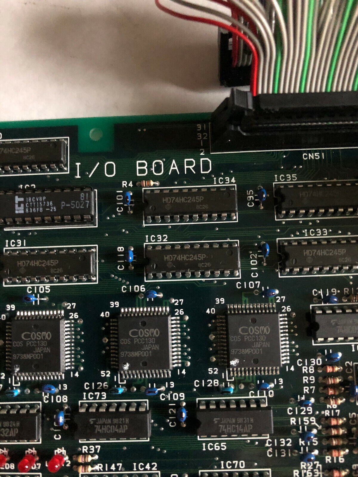 Amada N20060-Bsio-000,2125389-1,N20060-Bsi0-000,Amada 9810032 I/O Board,Bi
