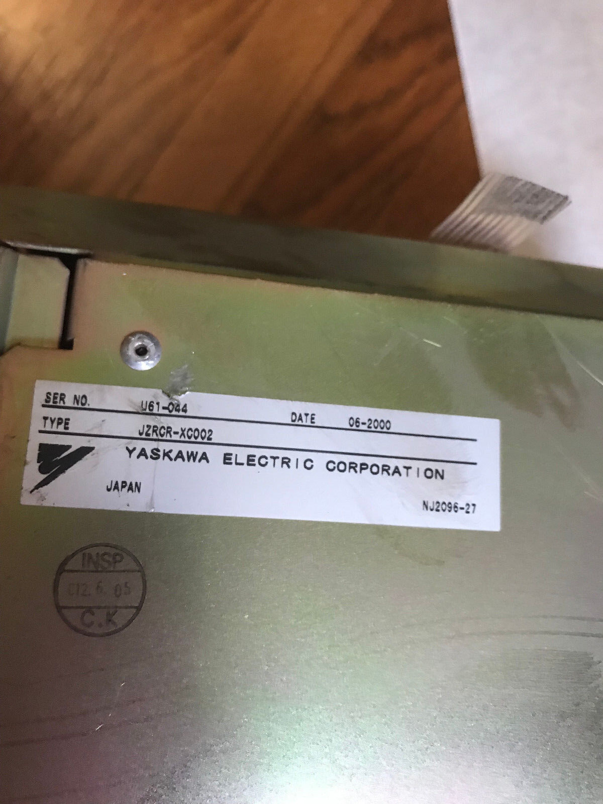 Yaskawa Jzrcr-Xco02b,Jzrcr-Xco02,Jzrcr-Xco0 Servo Controller,Jzrcr-Xc002b,Eh,Ez