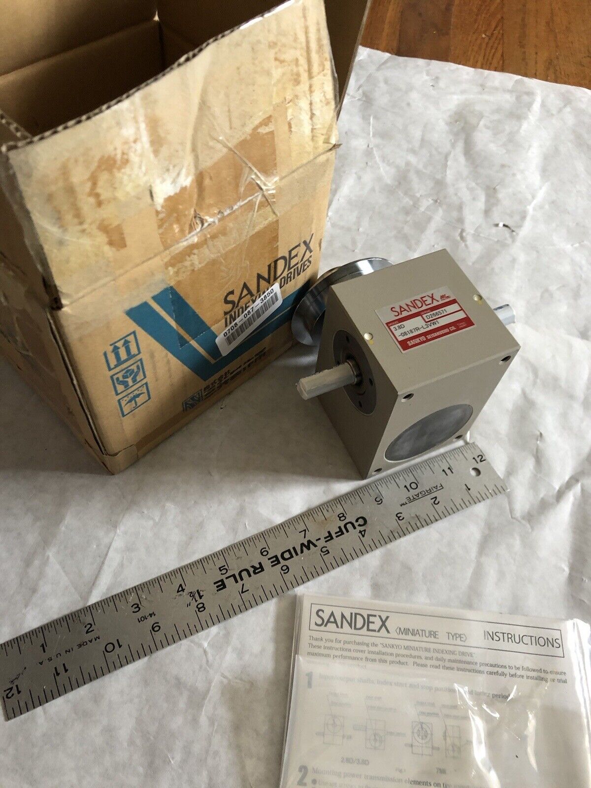 New Sankyo Sandex 3.8D-08187R-L3vw1,Seisakusho Sandex 3.8D-08187R-L3vw1,Ap