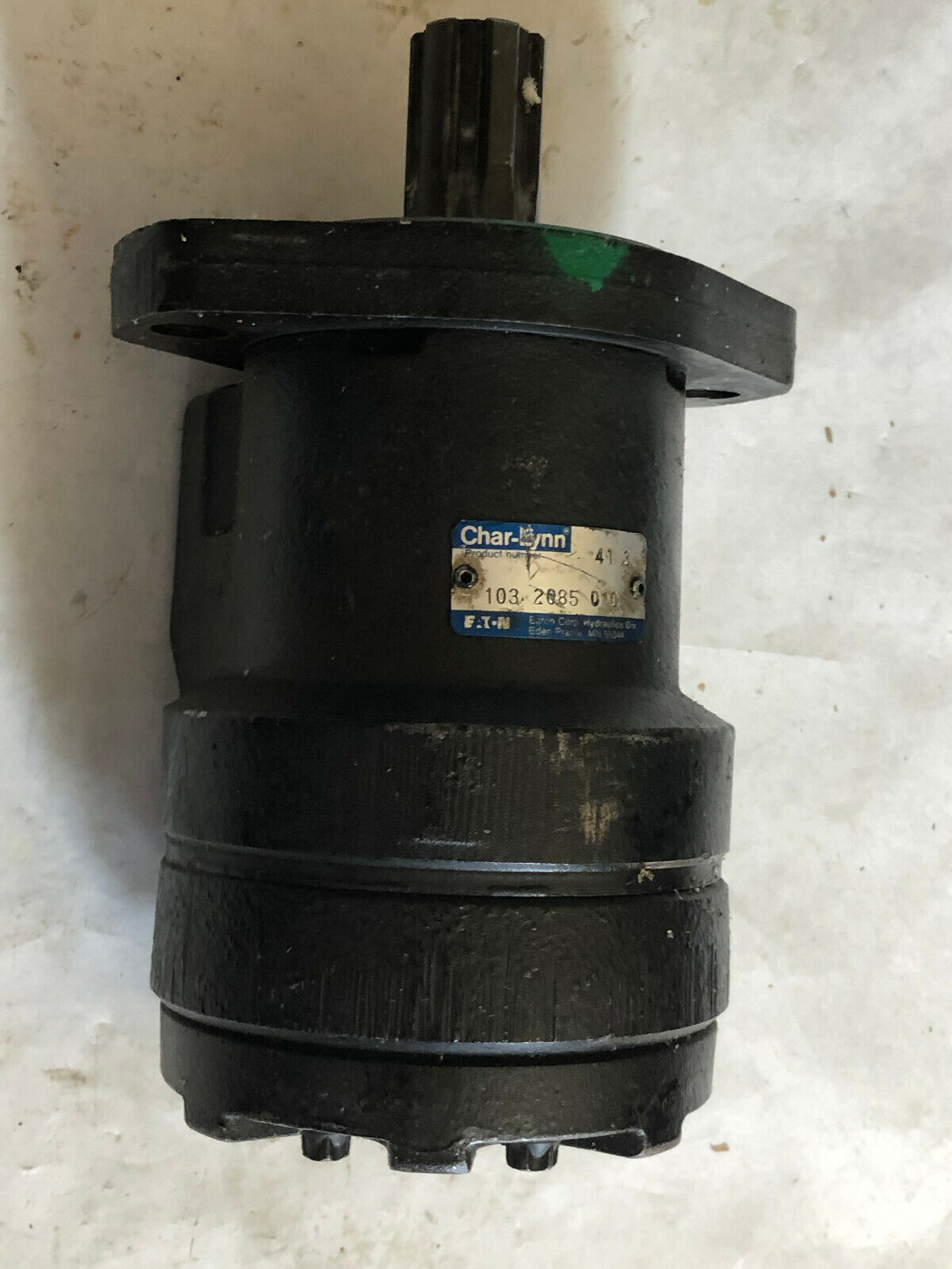Char-Lynn Eaton 103 2085 010 Hydraulic Motor Pump,1" Shaft Diameter,Hj
