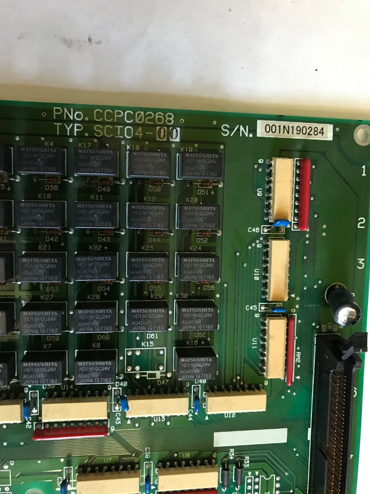 Kawasaki Ccpc0268 ,Kawasaki Sci04-00,Typ Sci04-00 Robot Pcb Board,Ab