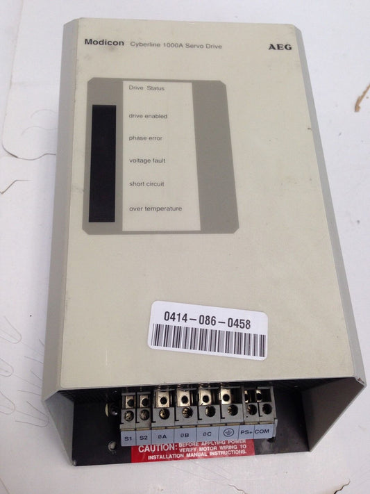 Modicon/Aeg Dr-1020-000 Cyberline 1000A Servo Drive,Aeg As-899A-102,Fa