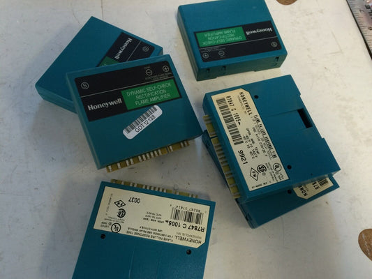 Lot 6 Honeywell Dynamic Self-Check Rectification Flame Amplifier R7847c1005 Cj