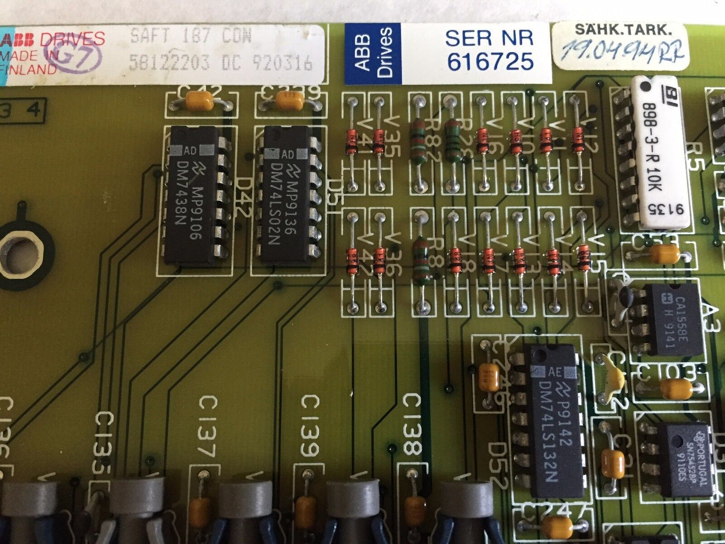 Abb Saft 1B7 Con,Abb 58122203,Abb Saft 187Con,Abb M92jun143678,143678,Dl