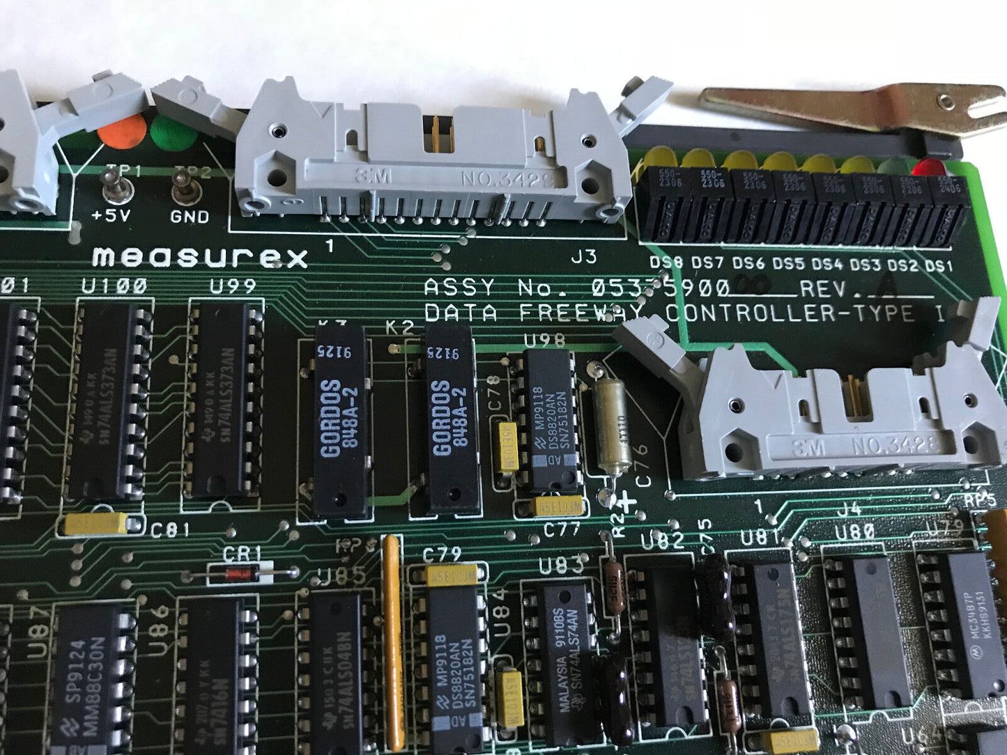 Measurex Pcb Board Assy No 05375900 Data Freeway Controller,Ax
