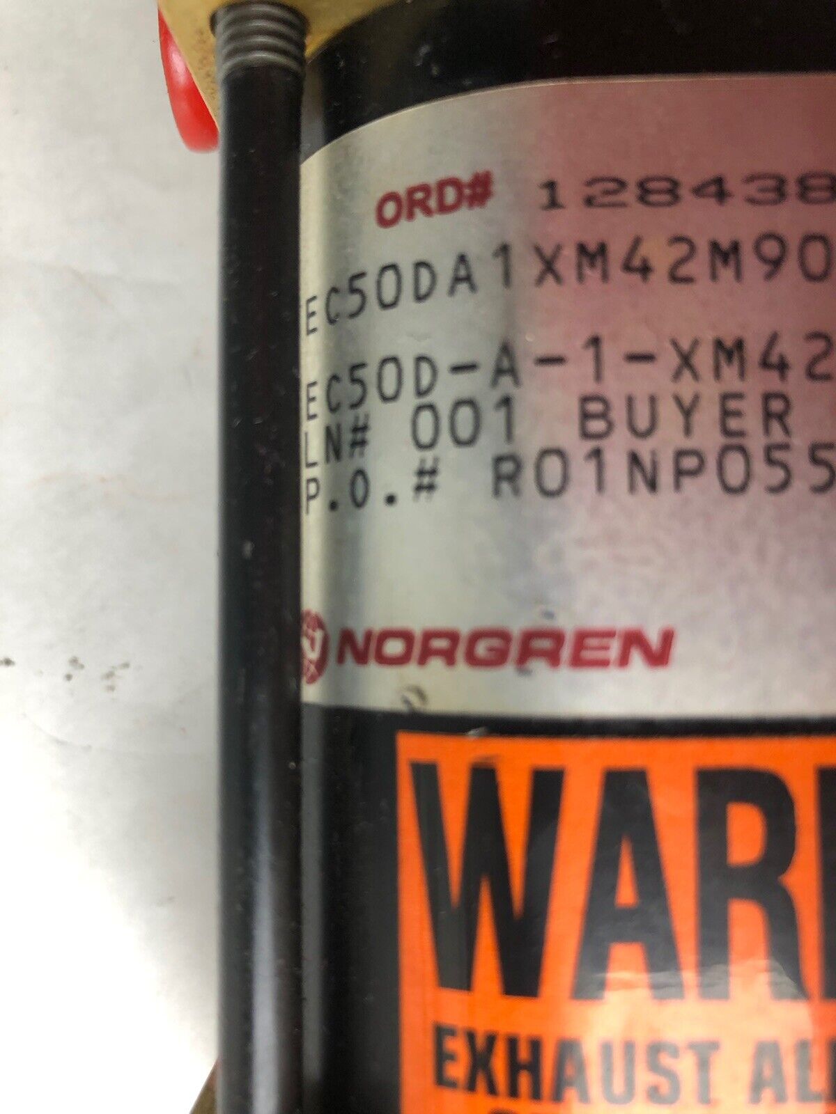 Norgren Ec50da1xm42m90a Pneumatic Gripper Ec5oda1xm42m-90A-R-45-8-O 128438/10,Ta