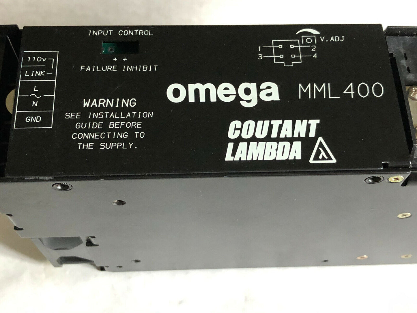 New Lambda 4B3na2a-1436, Scs-1436M,Omega Mml400,Power Supply,Mml400-E25535,Bm
