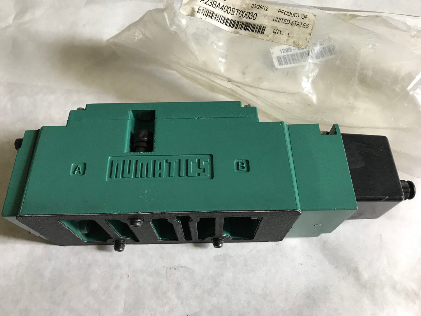 Numatics A23ba400st00030 110/120Vac 237-1045B .06 A Pneumatic Solenoid Valve,Aa