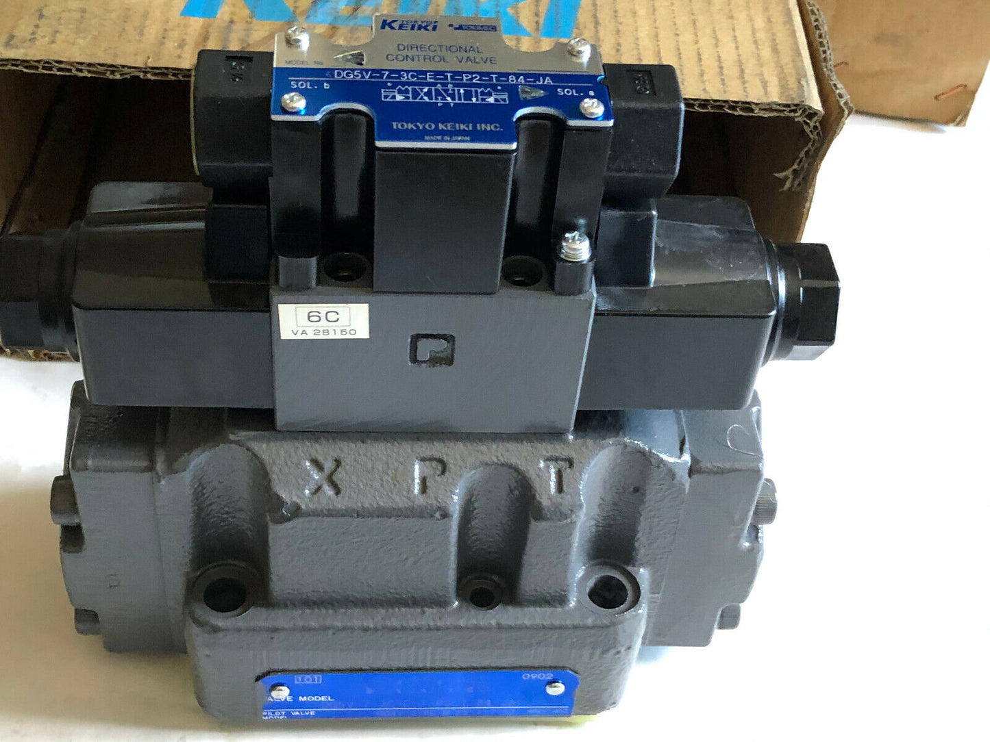 Tokyo Keiki Dg5v-7-3C-E-T-P2-T-84-Ja Directional Control Valve,Bta L0625,Tn