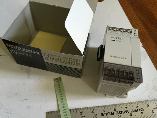 New Mitsubishi Fx-16Eyt-Ess,Fx-16Eyt Output Module 0.5A 5-30Vdc,Sl