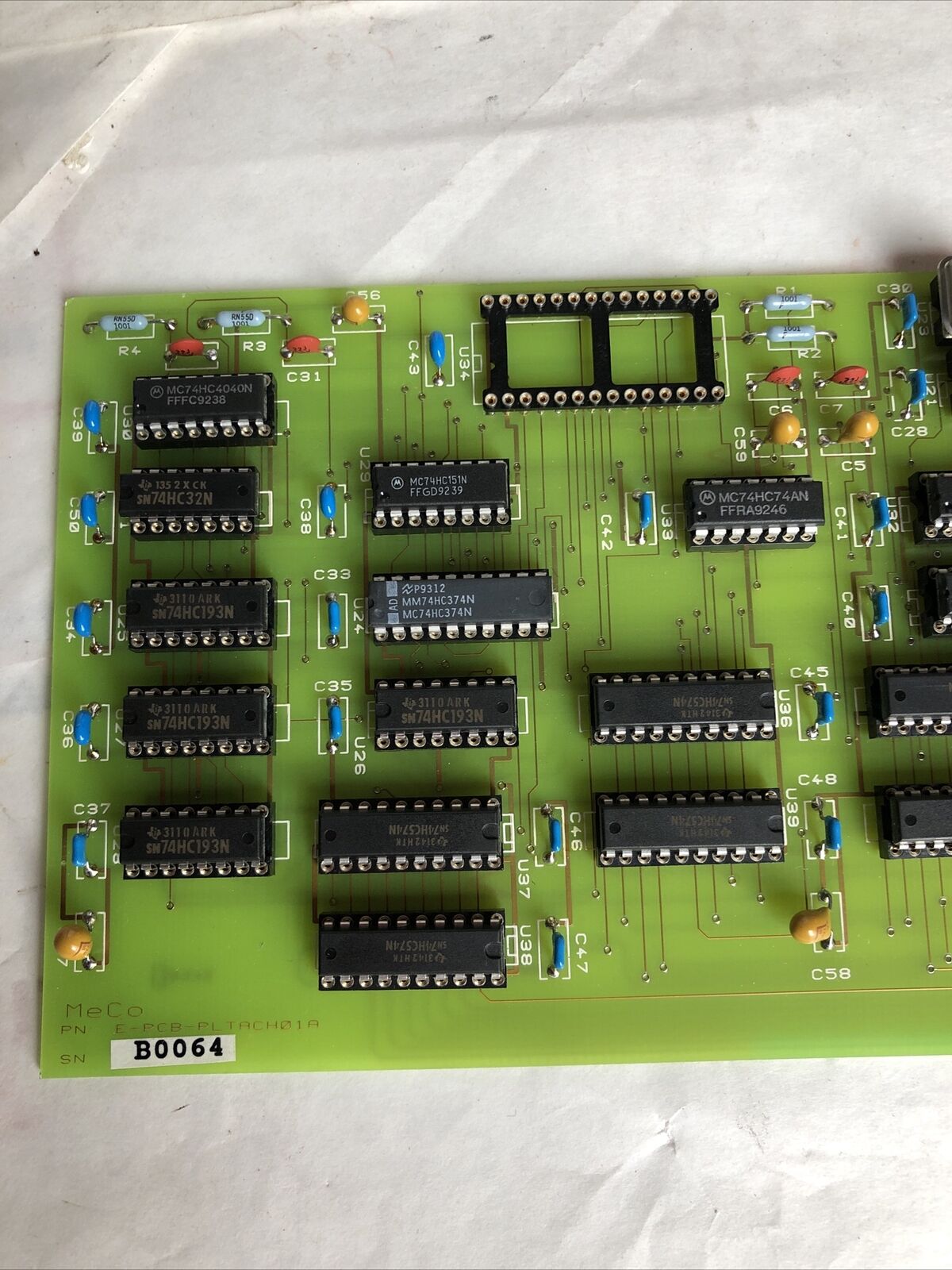 New Meco E-Pcb-Pltach 01A ,E-Pcb-Pltach O1a,0294 H4-117 Servo Control Board,Fg