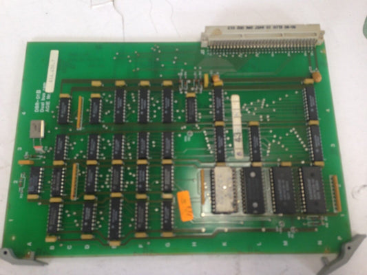 Agie 614.430.7 , Dbr-01B, Dual Bus Ram Pcb Card Circuit,Bx