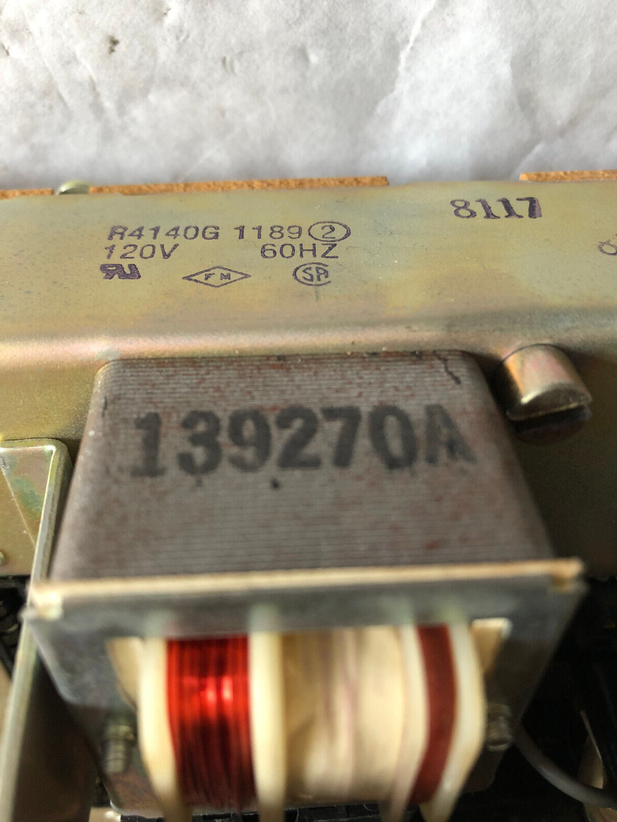 New Honeywell R4140g 1189,Peabody Gordon-Piatt R4140g,120V,139694Ak,Bw