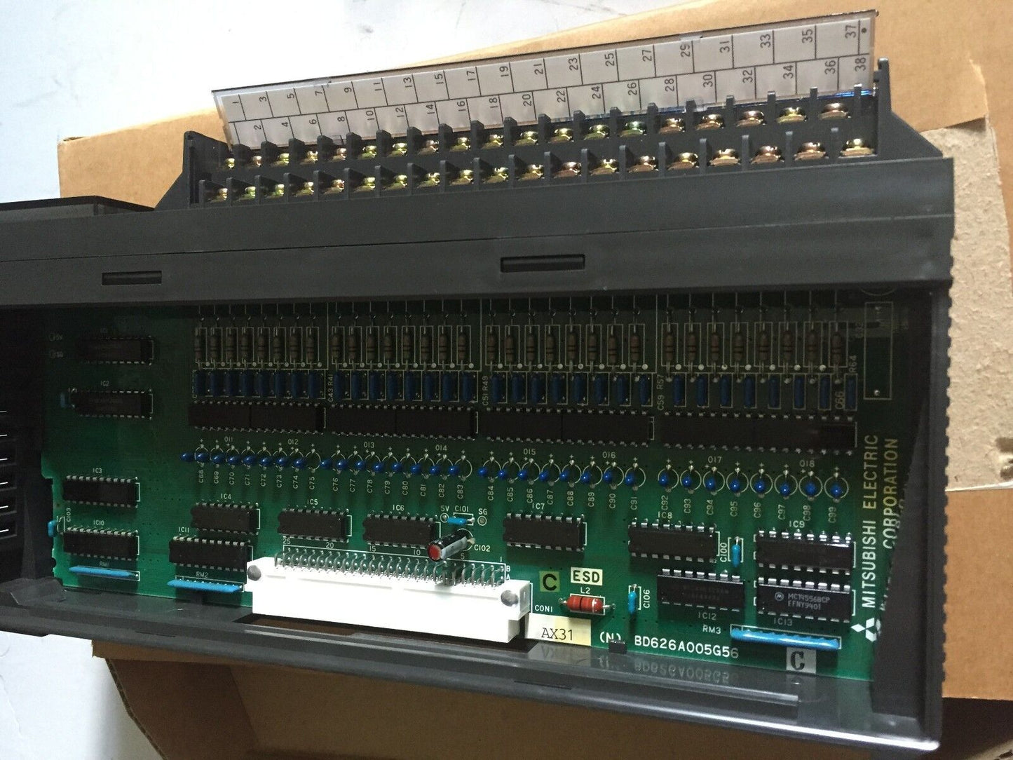 New Mitsubishi Ax31,Bd626a005g56,A Series 32 24Vdc/Ac Input Module Ax31,Ec