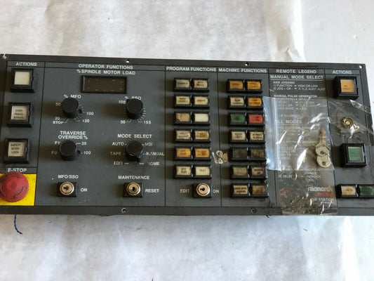 Monarch Cortland M10547-2,M10056 Operator Panel 4 Vmc,A16b-2200-0660/05A,Tj