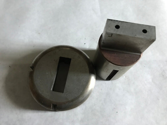Wilson Wt .590X1.800 Rectangle Thick Turret Punch Die ,Ep