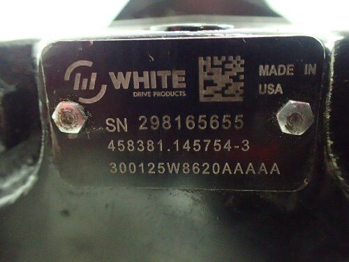 White Drive 300125W8620aaaaa,White  458381. 145754-3 Hydraulic Motor,4357133,Ez