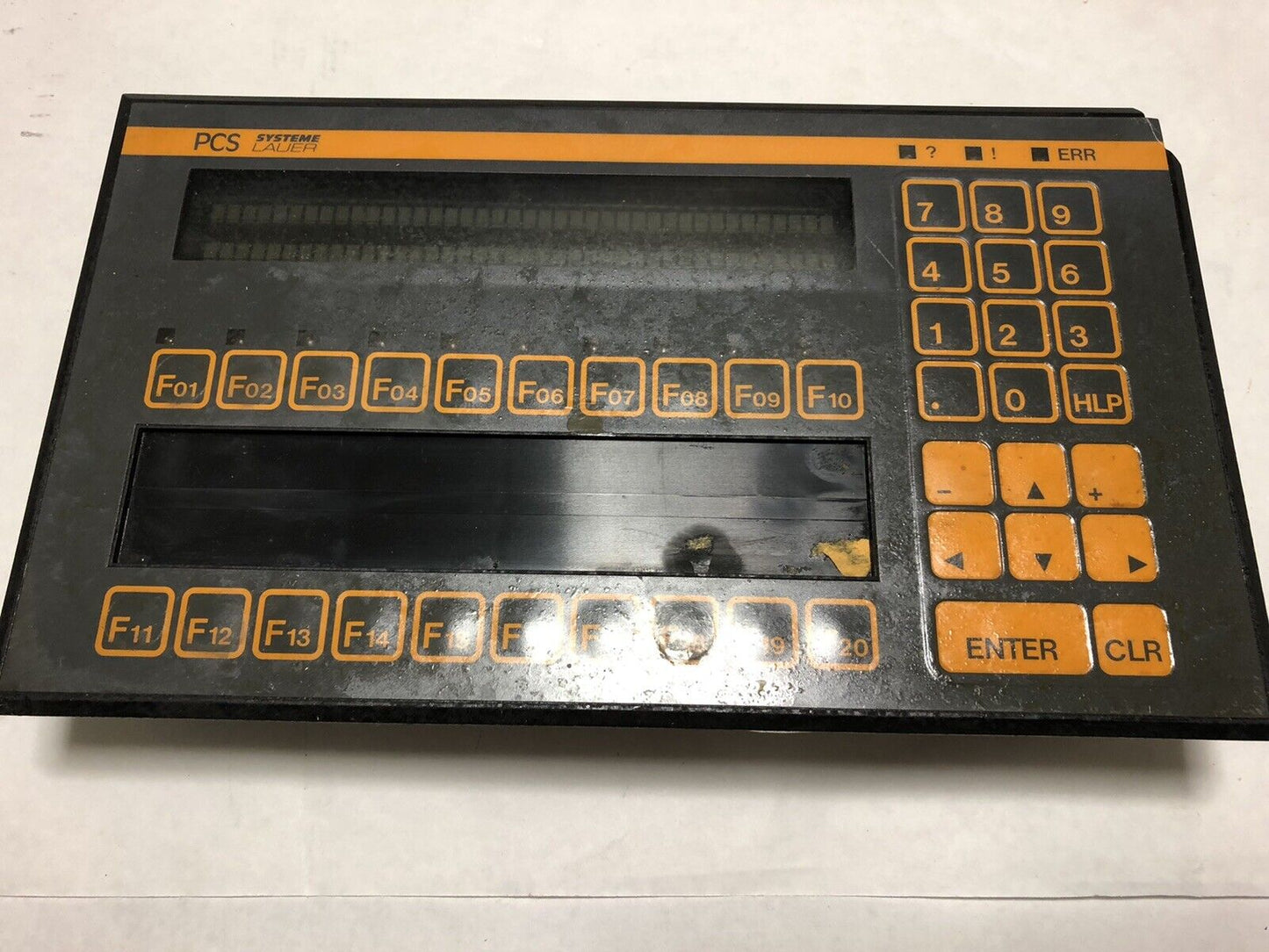 Lauer Systeme Pcs 200Fz Operator Control Panel,24 Vdc Pcs Fz,Xx2.1031.Shx,Ey