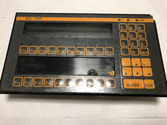 Lauer Systeme Pcs 200Fz Operator Control Panel,24 Vdc Pcs Fz,Xx2.1031.Shx,Ey
