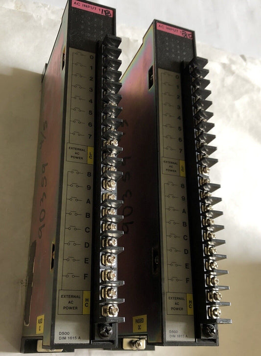 Cutler Hammer D500 Dim 1615A Input Module 85-132V 16Point,3501001,Ef