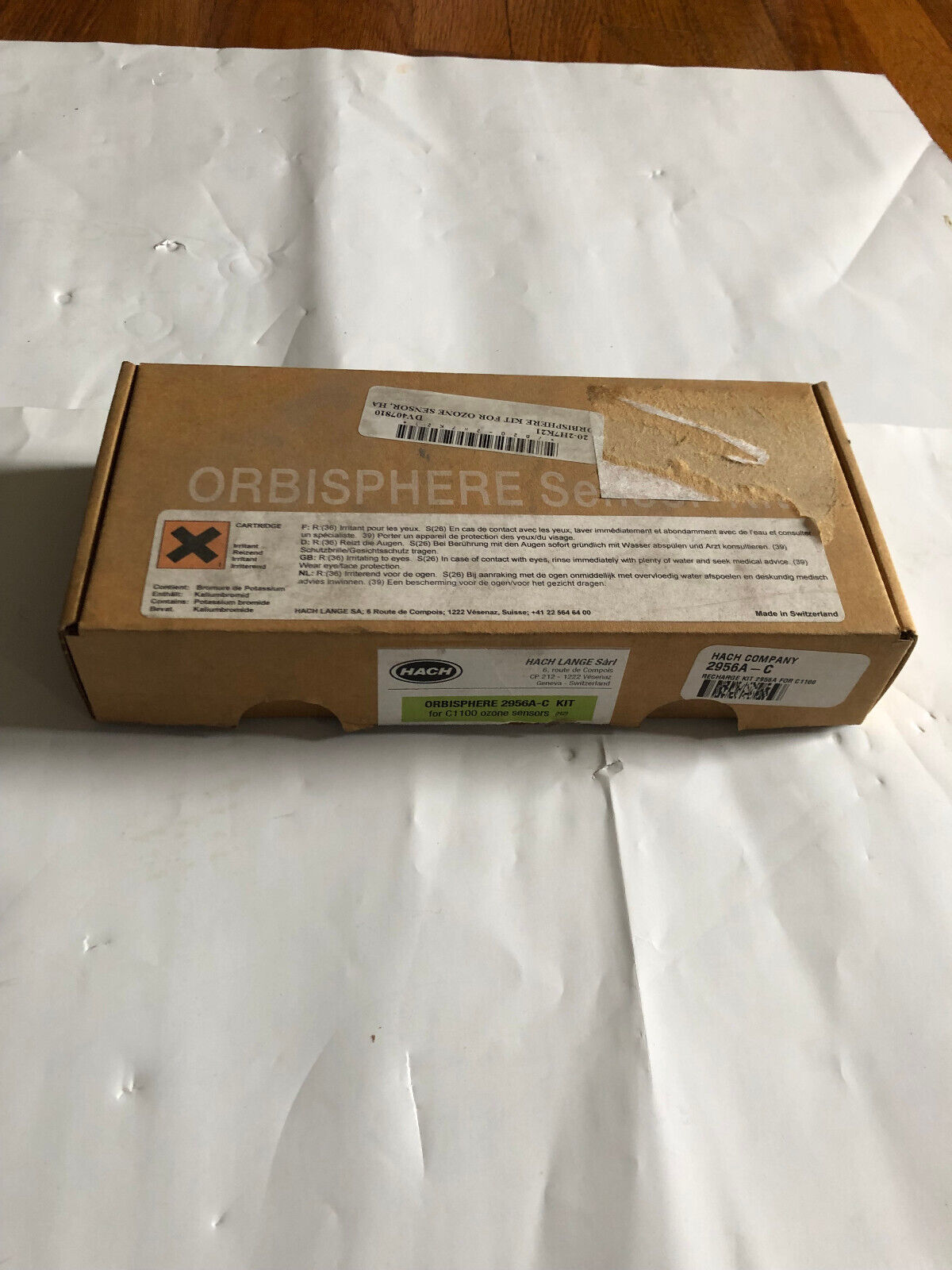 New Hach Company 2956A-C Orbisphere Kits For C1100 Ozone Sensor,Cx