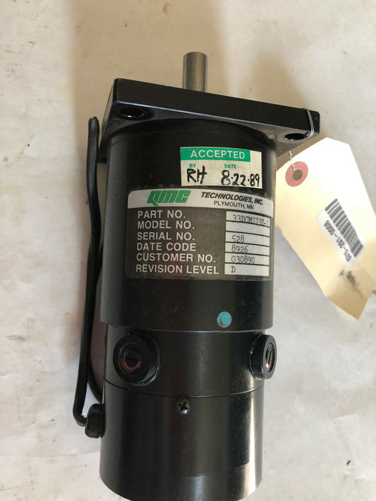 Qmc Tech 33Dcm1737-1,Qmc Technologies 33Dcm1737-1 Servo Motor,Aa