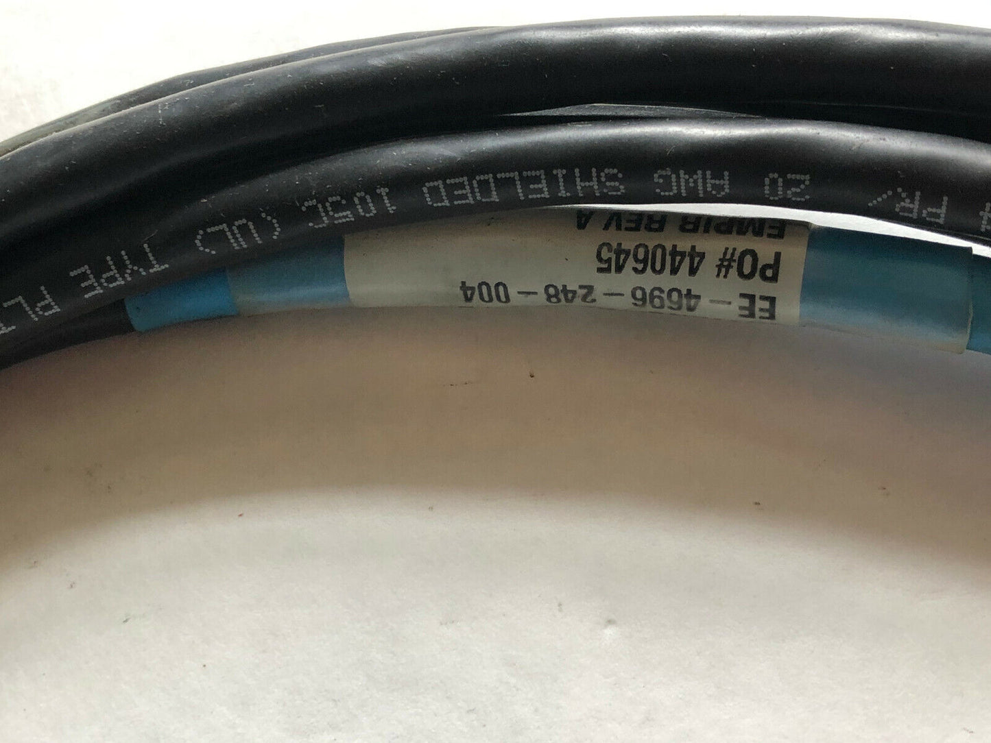 New Fanuc Ee-4696-248-004 Po#440645 Plc Servo Rail Purge Intrinsically Cable,Bp