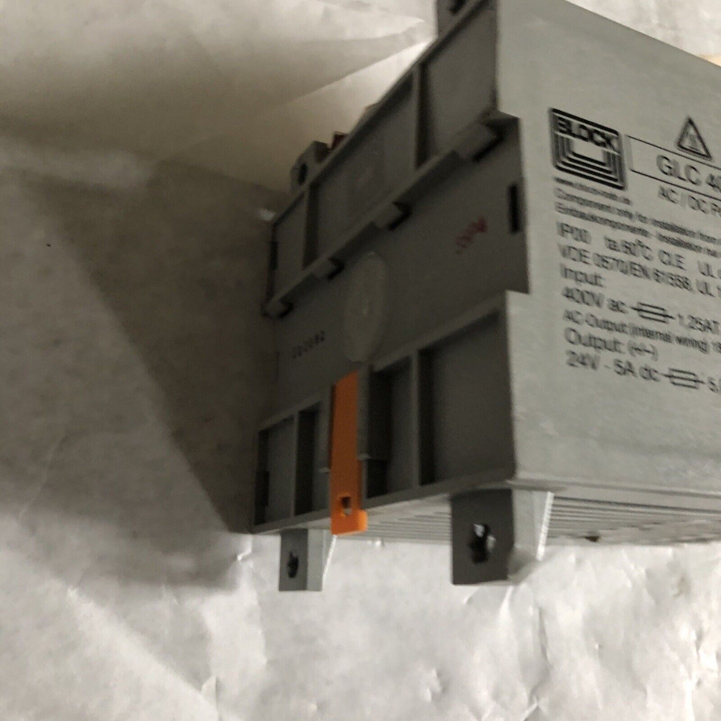 Block Glc 400/24-5 Ac/Dc Power Supply ,Ee