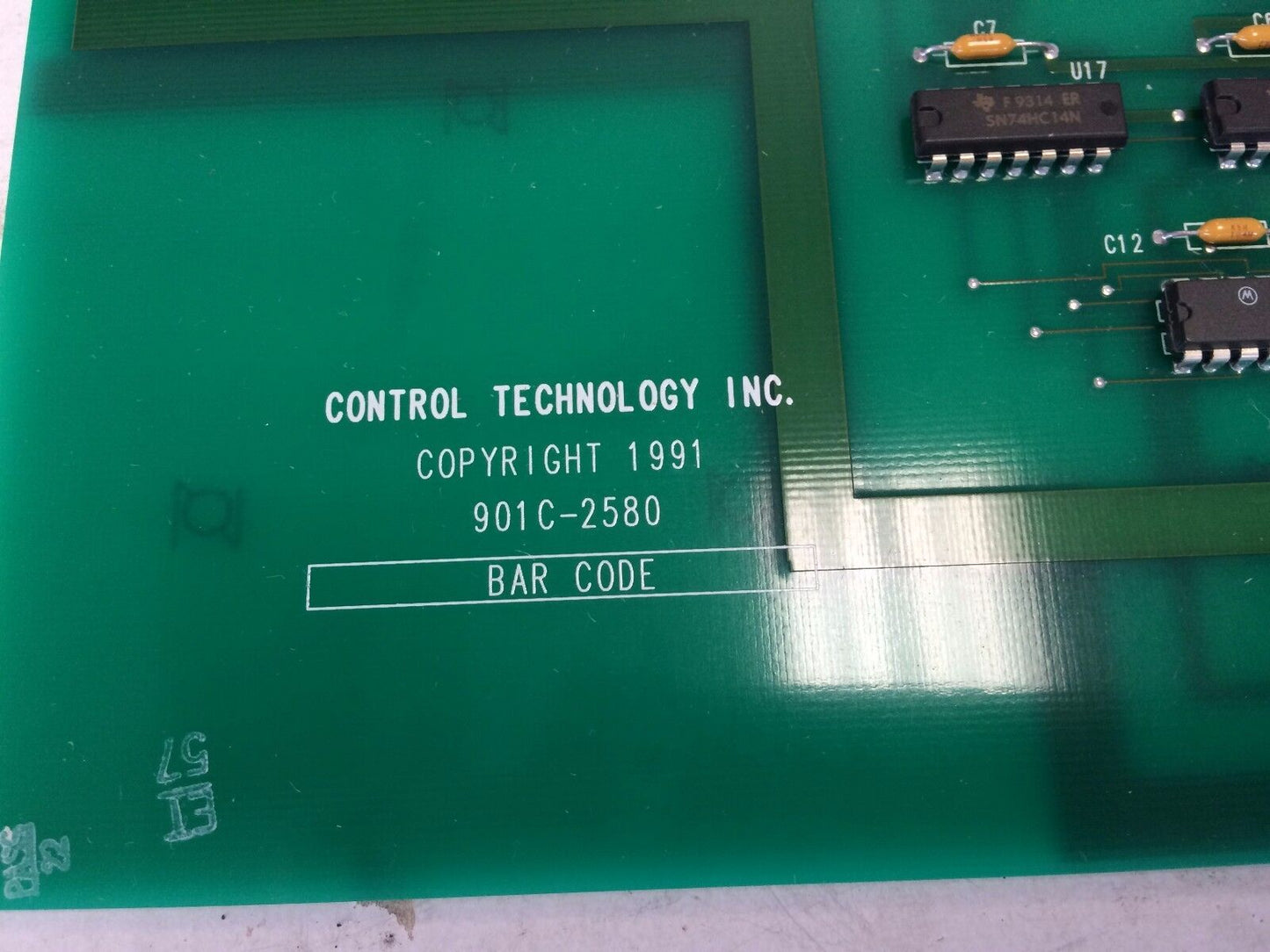 Control Technology 901C-2580 Input Module Isolated 16Pt 120Vac ,2580,Cv