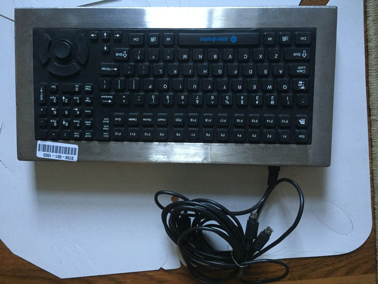 Allen Bradley 6189-Kbdeps1, Keyboard Plc Operator Interface,Ea