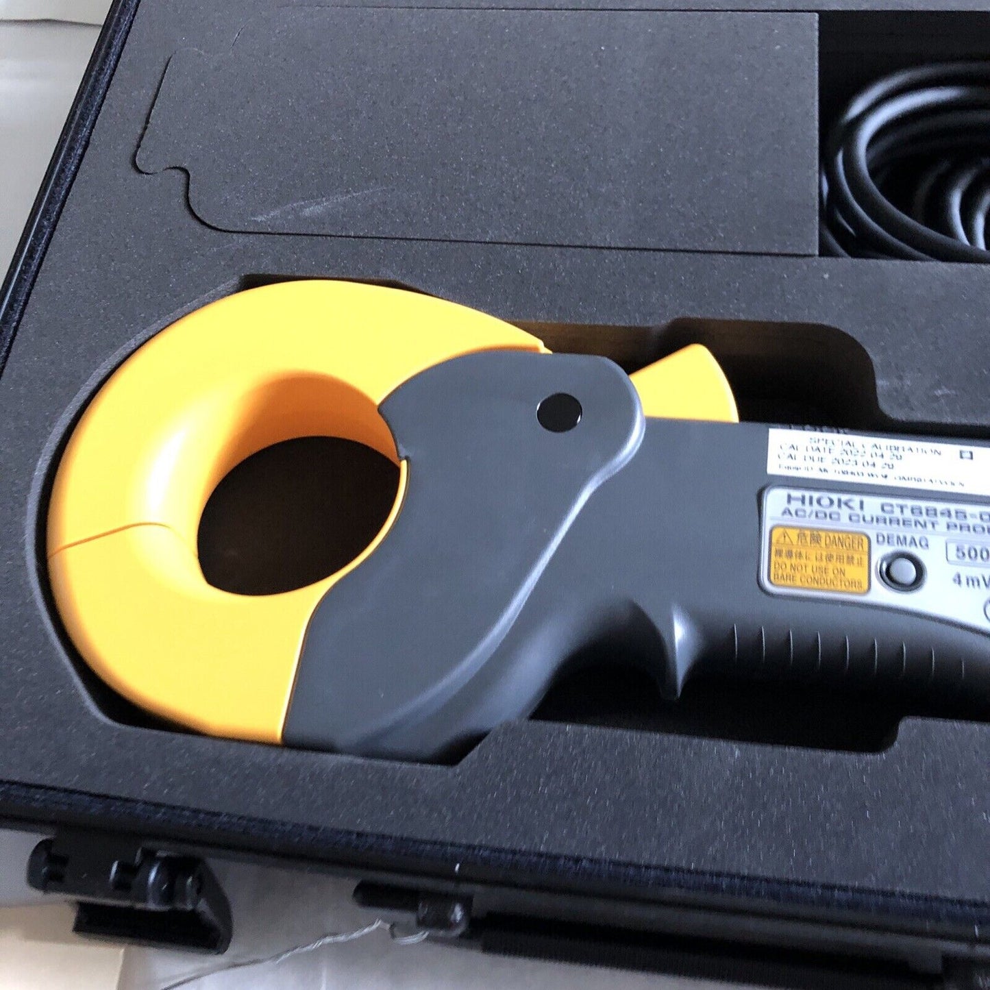 New Hioki Ct6845-05 Ac/Dc Current Probe, Hioki Ct684505,500A,Cf