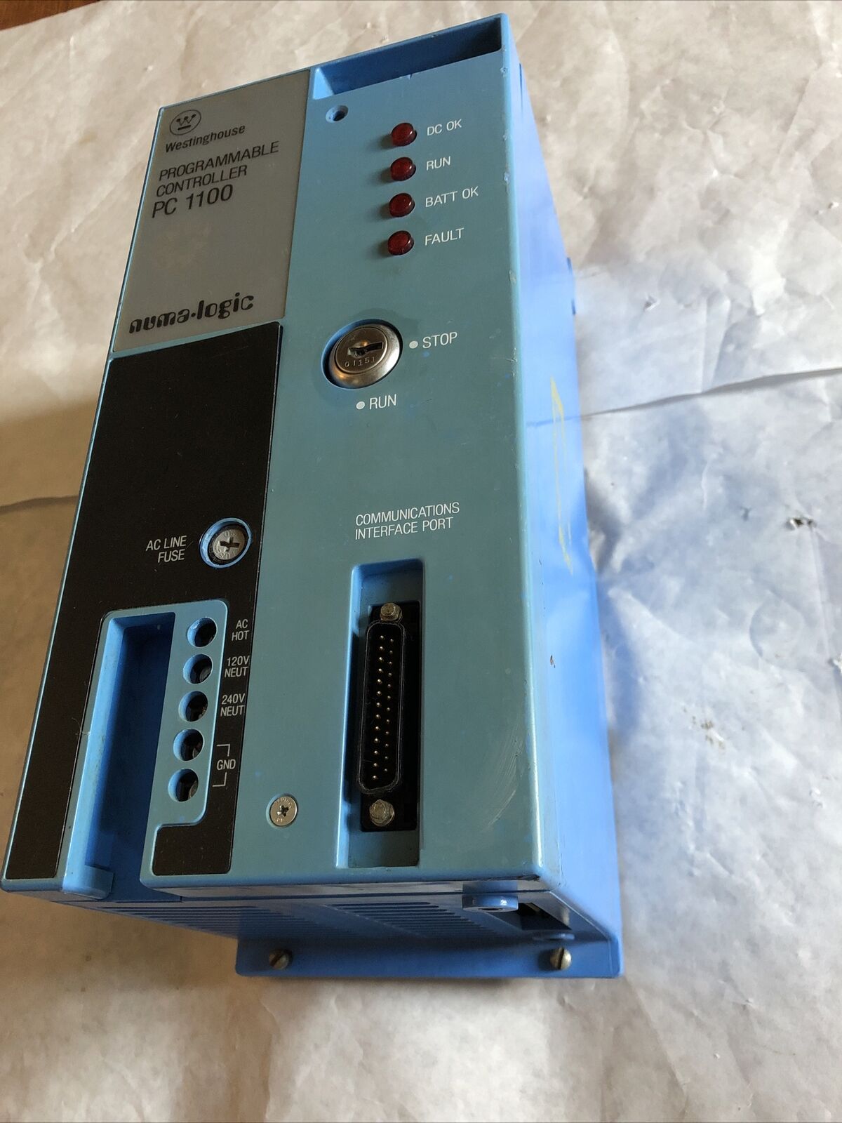 Westinghouse Pc1100-1021,Programmable Controller,Westing Pc1100 Numa-Logic,Ct