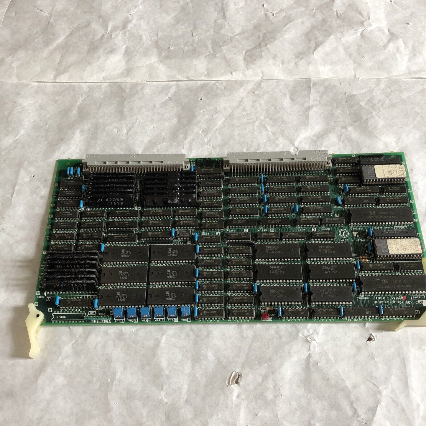 Yaskawa Electric Jancd-Sv02b,Svo2b,Motoman Robot Memory,Df8203078-D0 Rev C,Ev