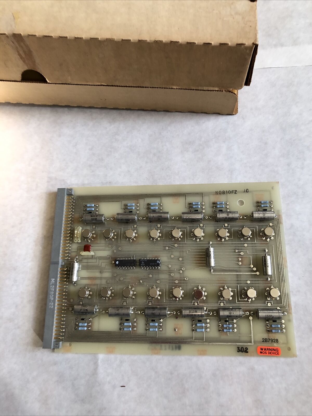 New Foxboro Ml2f80p-22,N0810fz Jd,No810fy-D Board Pwa P-Cntrlr 2 N0811qt,Db