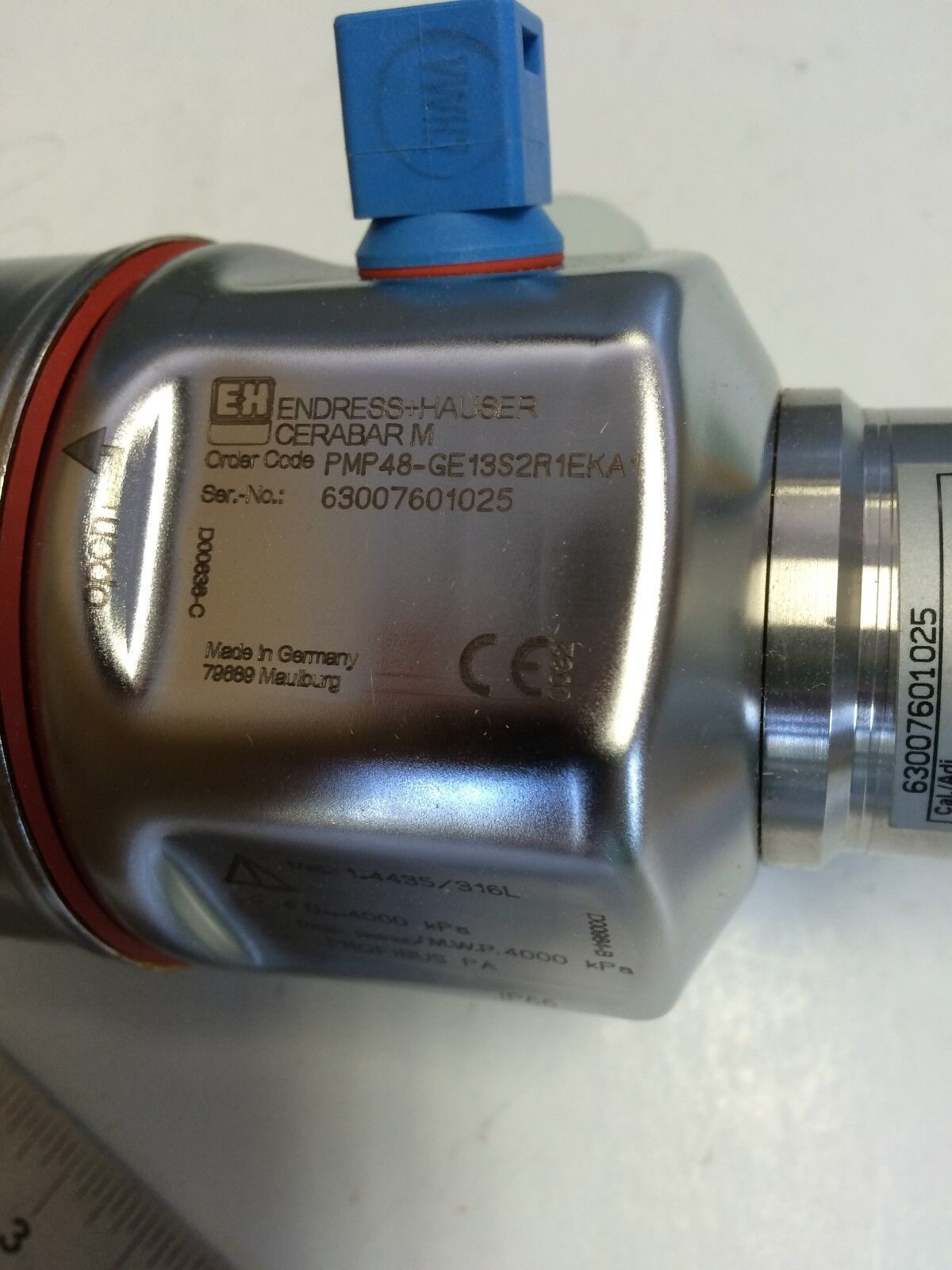 New Endress & Hauser Transmitter Cerabar M Pmp48-Ge-13S-2R-1Eka1 He70 4000Kpa,Bn