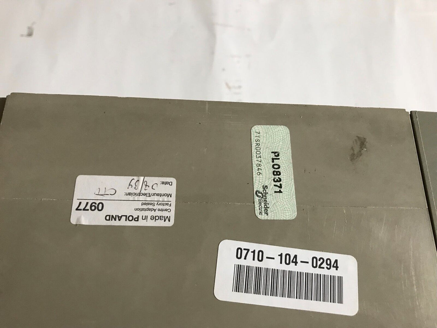 Merlin Gerin Insj 400-400A E103740 Interpact Case Circuit Breaker 400A 600Vac,Ei