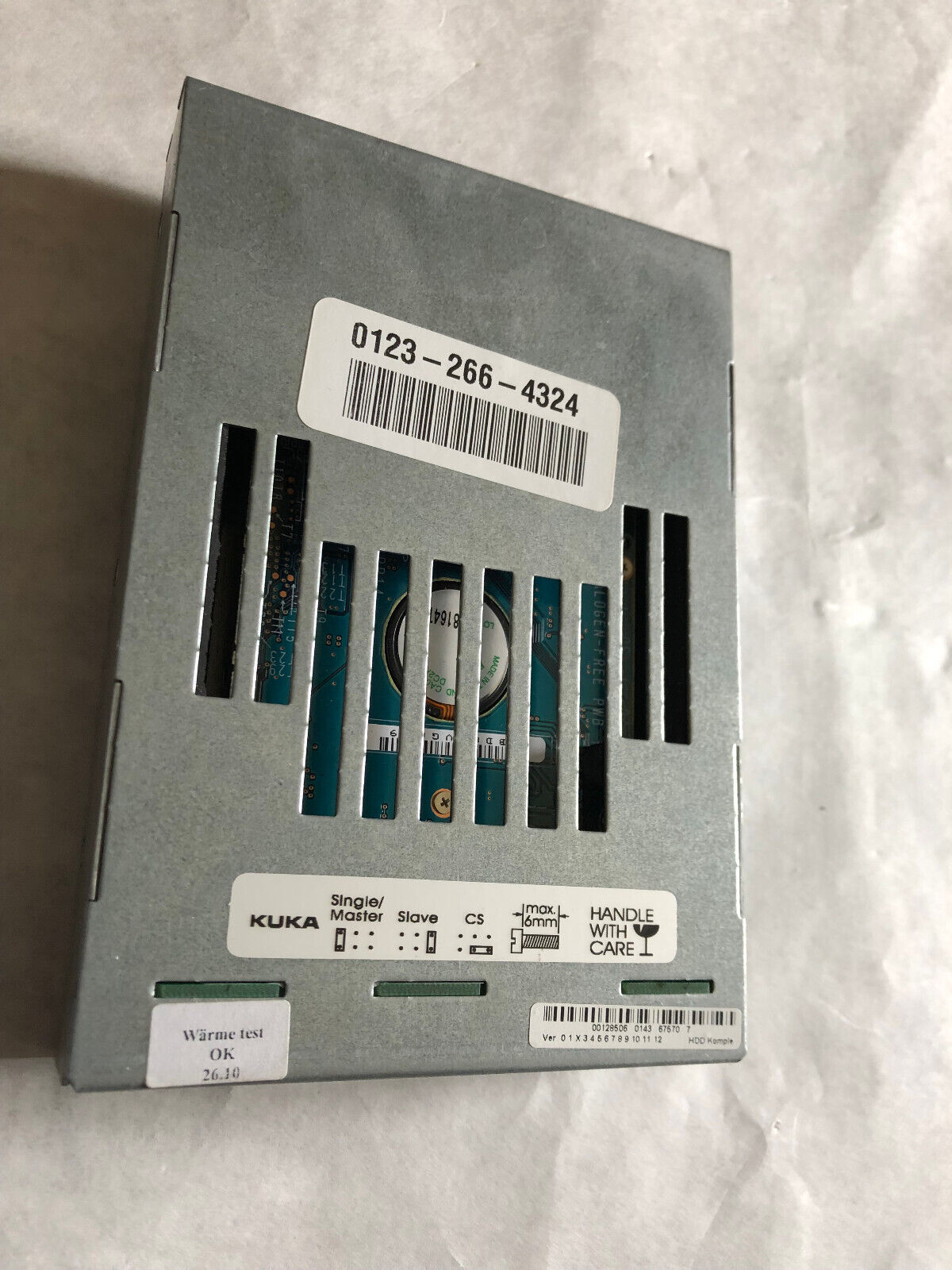 Kuka Kpc2004 Ssd 24 Vdc Single/Master Slave Hard Drive,00128506 Hdd Komple,Az