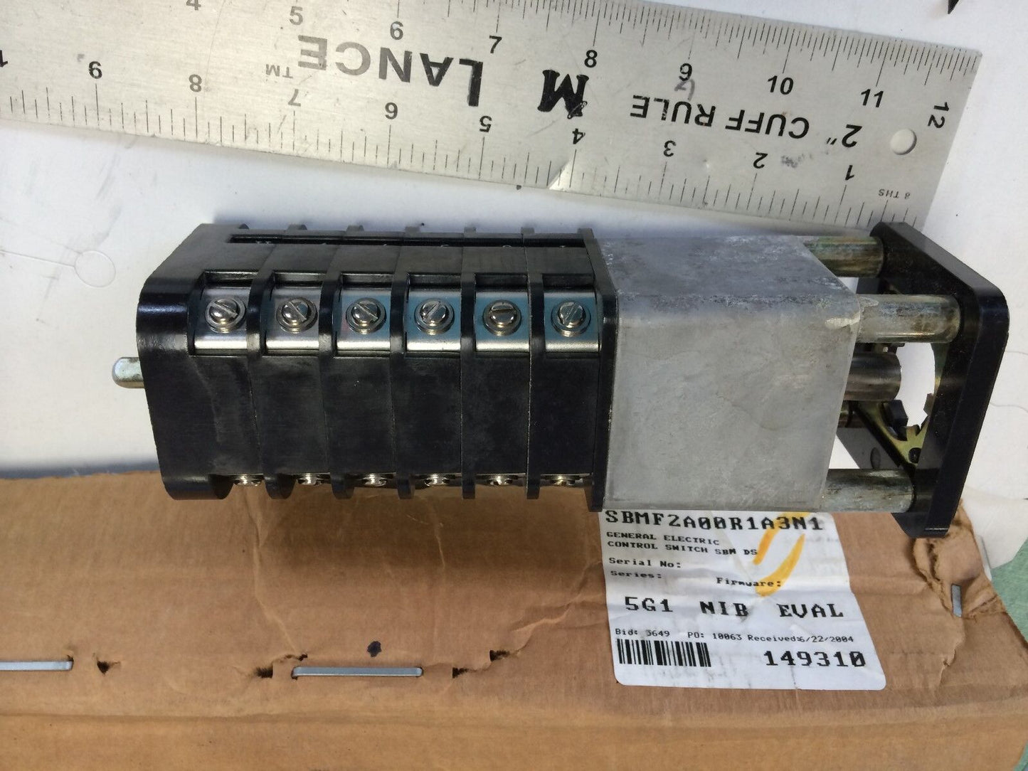 New General Electric Control Switch Sbm Ds Sbmf2a00r1a3n1145,F2a00r1a3n1,Fg