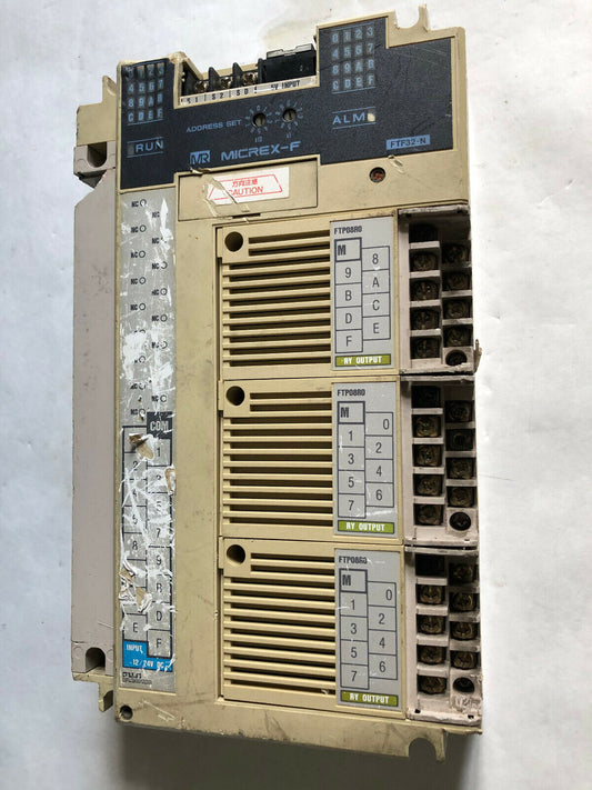 Fuji Electric Plc Module Mr Micrex-F, Ftf32x-N (Dirty And Scratched Surfaces),Cf