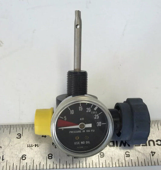 Msa  473664 Valve Assembly For Composite Cylinder ,30 Psi,Cs